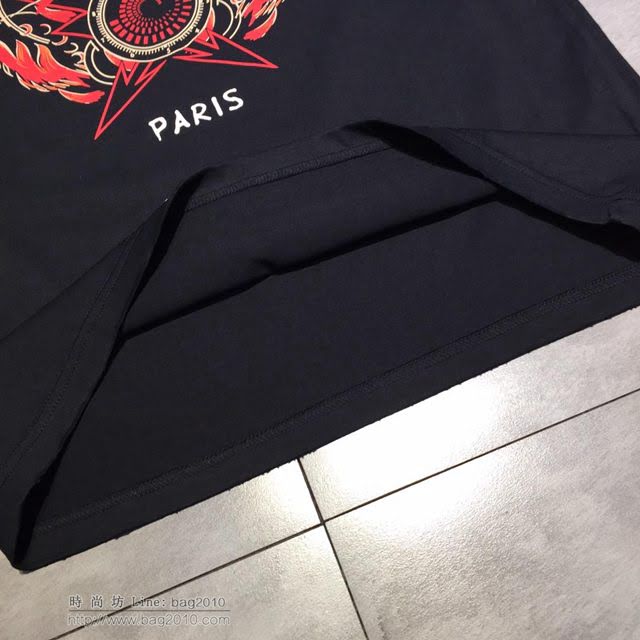 Givenchy短袖 19春夏新款 紀梵希黑色男T恤  tzy1570